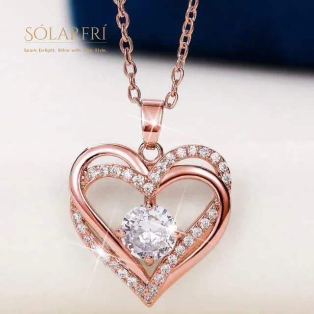 【SOLARFRi】品牌經典項鍊｜親膚女士項鏈可調鍊圍大小 附品牌禮盒包裝(閨蜜生日情人女友母親老婆聖誕禮物)