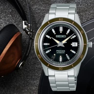 【SEIKO 精工】Presage Style60’s 復古風 開芯機械腕錶 母親節 禮物 推薦(SRPG07J1/4R35-05A0G)
