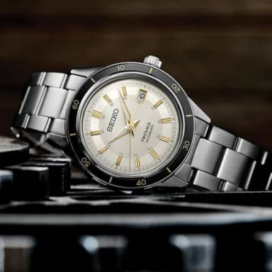 【SEIKO 精工】Presage系列 Style60’s 復古風 機械腕錶 母親節 禮物 推薦(SRPG03J1/4R35-05A0S)