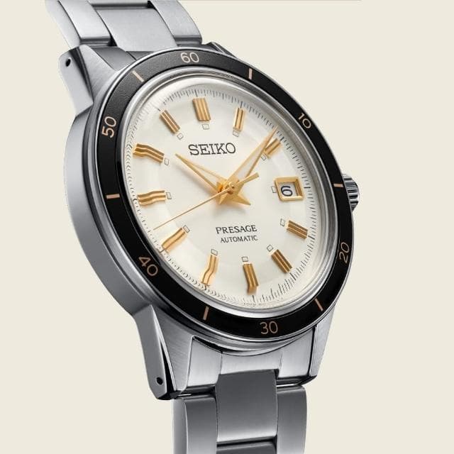 【SEIKO 精工】Presage系列 Style60’s 復古風 機械腕錶 母親節 禮物 推薦(SRPG03J1/4R35-05A0S)