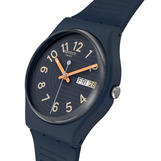 【SWATCH】TRENDY LINES AT NIGHT 經典手錶/男錶/女錶/瑞士製造 SO28I700(34mm)