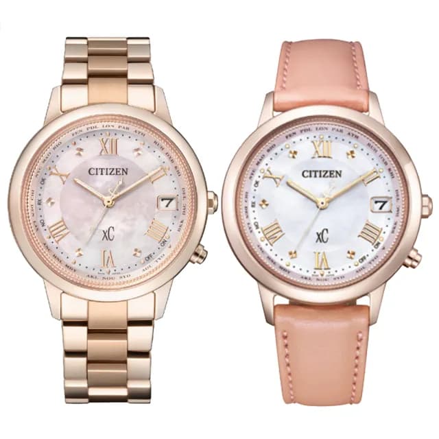 【CITIZEN 星辰】Hebe田馥甄配戴款 廣告款 電波 光動能腕錶 禮物 送禮 推薦(CB1137-65W)