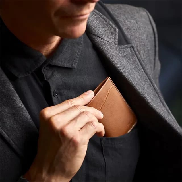 【Bellroy】超薄皮夾 卡夾 優質皮革 禮物 送禮 推薦(黑)