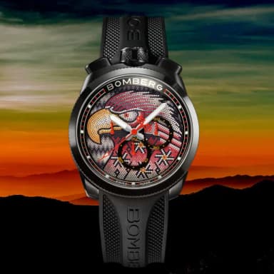 【BOMBERG】炸彈錶 BOLT-68 雄鷹石英手錶-45mm 送禮 禮物 推薦(BS45CHPBA.EGP-2.3)