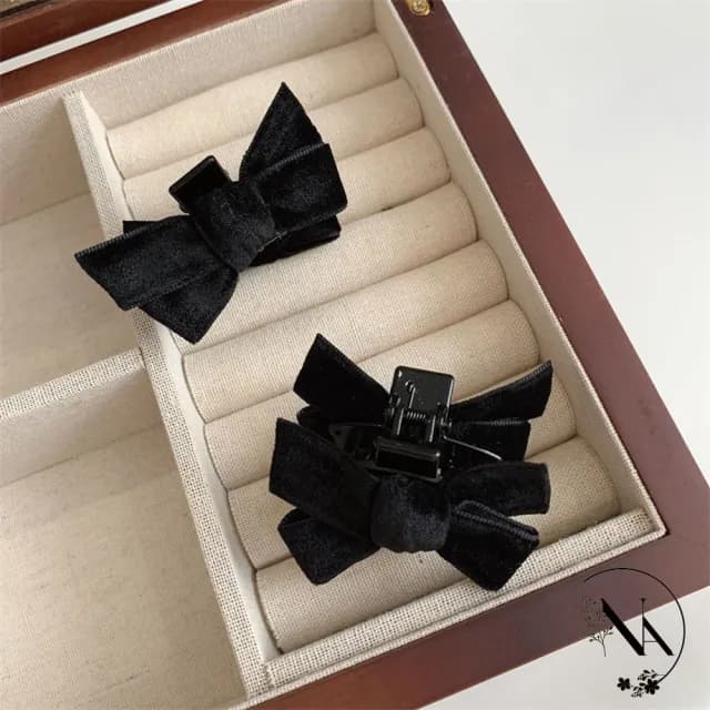 【NANA】情人節禮物 娜娜 名人同款質感黑小抓夾2入 NA080314(小抓夾2入)