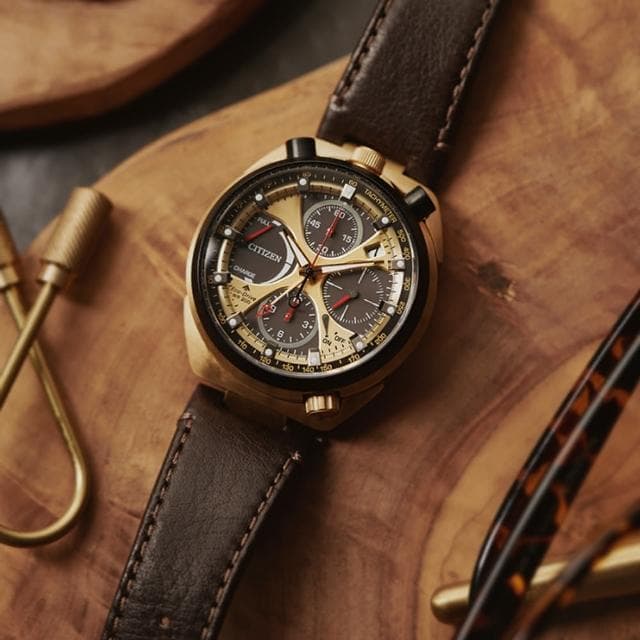 【CITIZEN 星辰】PROMASTER 韋禮安配戴 Tsuno Chrono50週年 光動能 碼錶計時 送禮 禮物推薦(AV0072-01X)