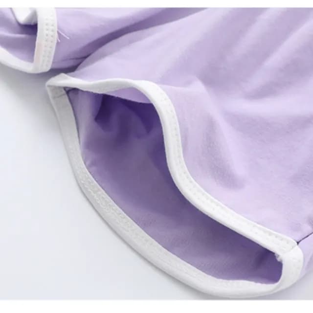 【橘魔法】（零碼出清）棉質純色滾邊運動短褲(熱褲 短褲 褲子 兒童 童裝 男童 女童 中性款)