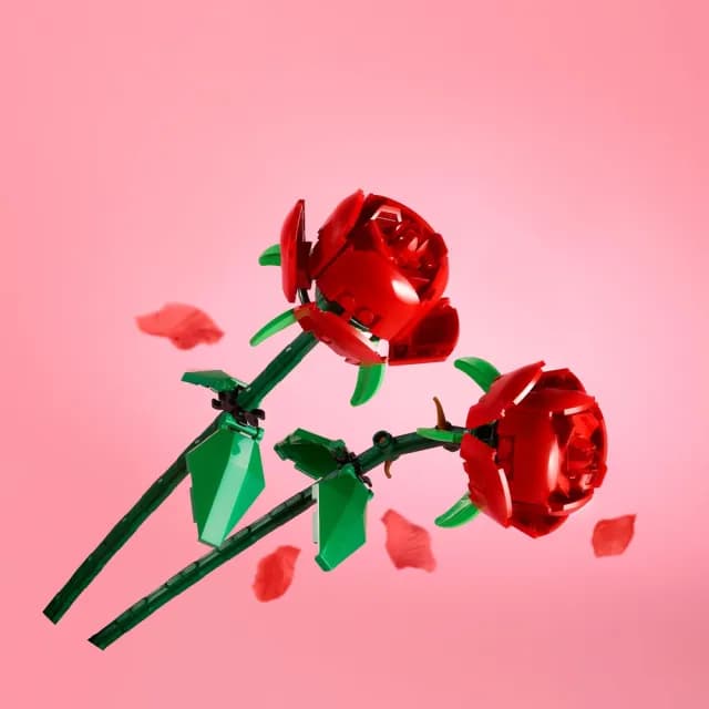 【LEGO 樂高】Botanicals 40460 玫瑰(居家擺設 花束禮物 手工藝 母親節禮物)
