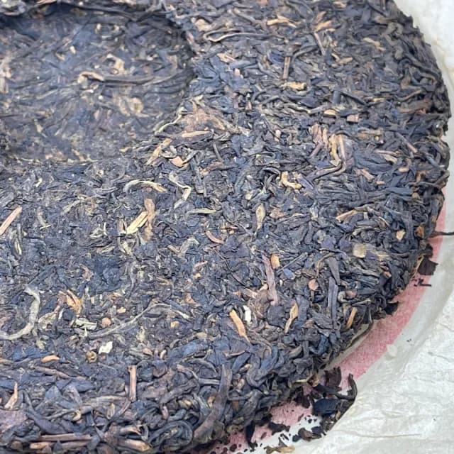 【盛嘉源】港訂勐海廠 雲南七子餅茶 水藍印 90末(普洱茶   生茶 357g)