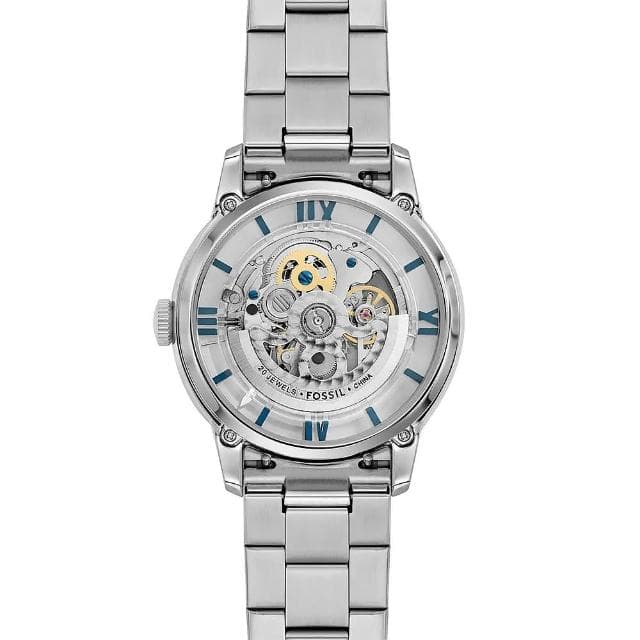 【FOSSIL】Townsman 爵士鏤空機械錶-44mm 母親節 送禮 禮物(ME3260)