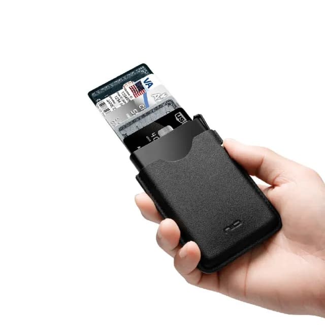 【NIID官方直營】SLIDE III 鋁合金超輕薄卡盒-雙色(雙11 錢包 短夾 皮夾 禮物)