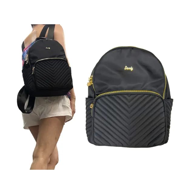 【SNOW.bagshop】後背包小容量大齒耐用拉鍊(主袋+外袋共三層防水包 尼龍布)