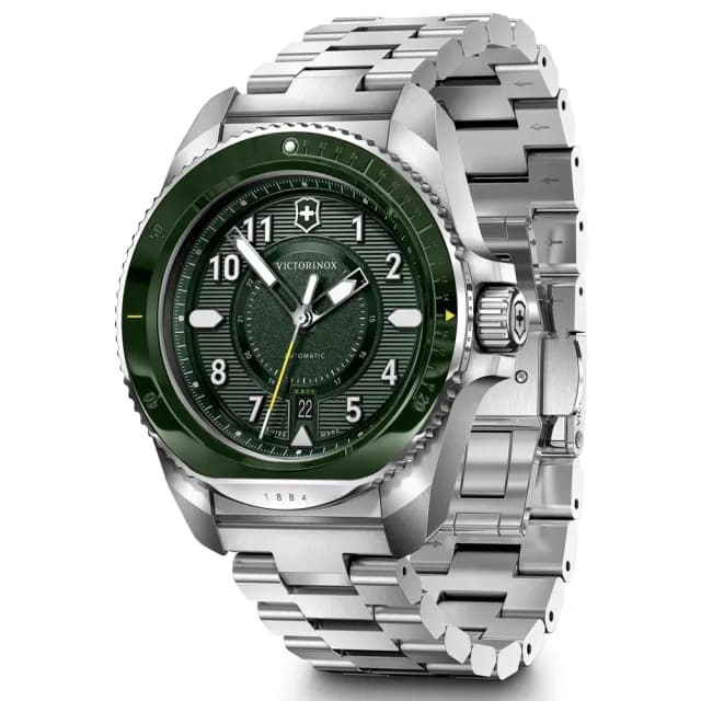【VICTORINOX 瑞士維氏】JOURNEY 1884系列 都會時尚機械腕錶 七夕 情人節 送禮 推薦(VISA-242015)