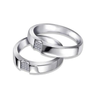 【ides 愛蒂思】情人禮物 鑽石戒指 時尚設計鑽石對戒求婚結婚戒情侶戒/愛完整