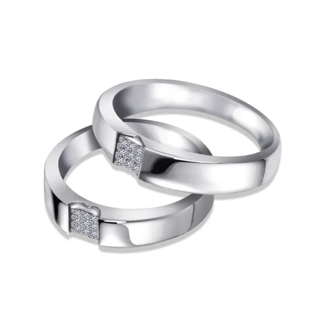 【ides 愛蒂思】情人禮物 鑽石戒指 時尚設計鑽石對戒求婚結婚戒情侶戒/愛完整