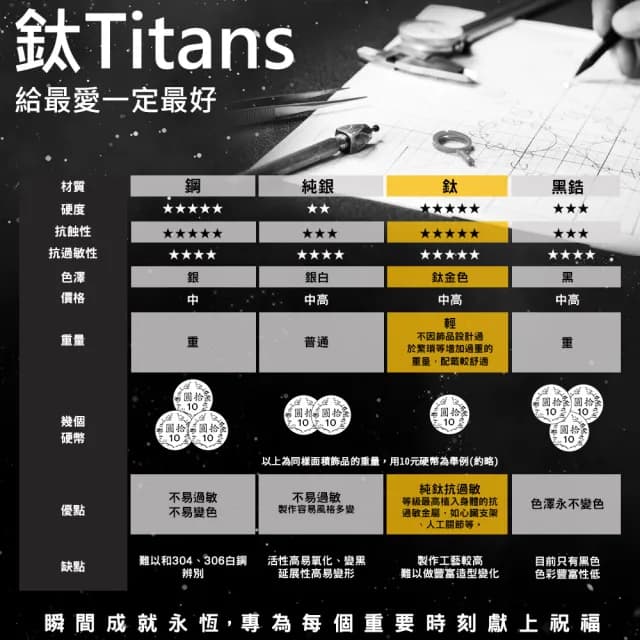 【MASSA-G】Titanium T03 堅韌純鈦手鍊(3.5mm粗)