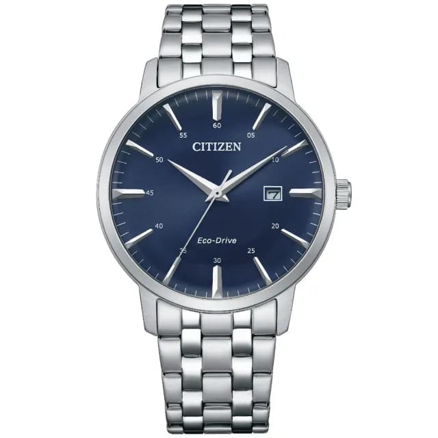 【CITIZEN 星辰】GENTS系列 時尚簡約光動能腕錶 七夕 情人節 送禮 推薦(BM7461-85L)