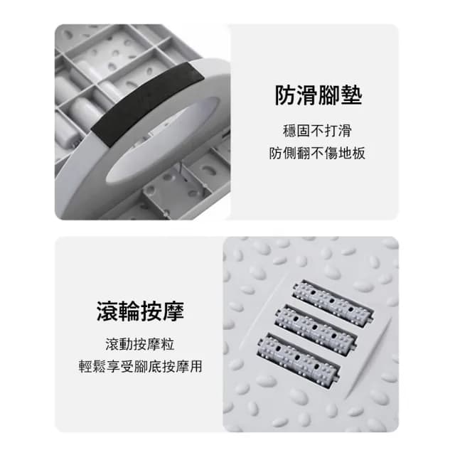 【Londee】辦公室足底按摩舒壓墊腳凳 可搖擱腳墊 踩腳凳/腳踏板/腳凳 交換禮物