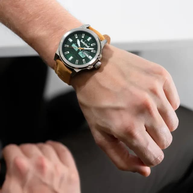 【Timberland】天柏嵐 經典大樹大三針手錶46mm 禮物 送禮 推薦(TDWGB0040802)