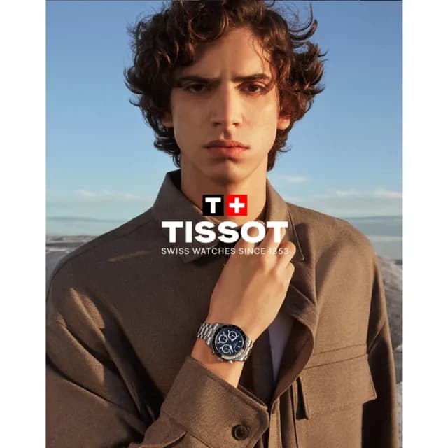 【TISSOT 天梭 官方授權】PR516 手動上鍊機械計時手錶-41mm 禮物 送禮 推薦(T1494592105100)