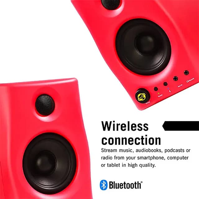 【Monkey Banana】Gibbon Air 4吋藍芽監聽喇叭｜潮流三色｜德國設計(#喇叭#監聽音箱#藍芽音響)