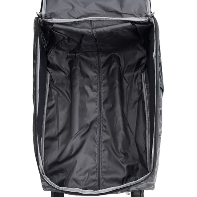 【悅生活】拉桿包 拖桿包 拉桿書包 24吋雲彩燒燒平開立式拉桿旅行袋  灰色(GoTrip 微旅行)