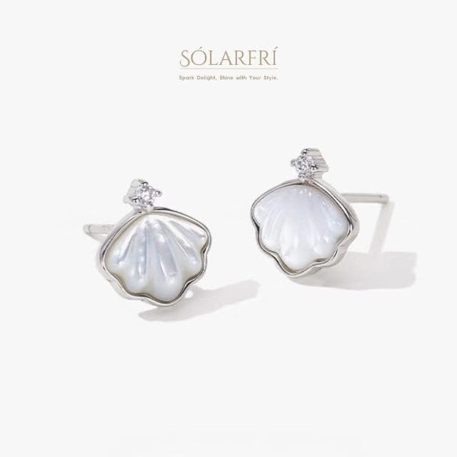 【SOLARFRi】銀針耳環｜優選親膚材質配戴舒適 附品牌禮盒包裝(閨蜜情人女友母親老婆禮物)