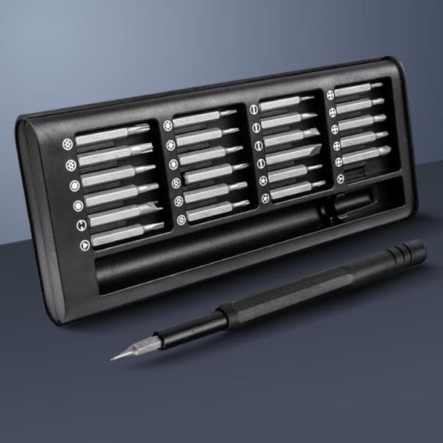 【E.dot】2入組 24合1精修磁吸螺絲刀套裝(維修工具組)
