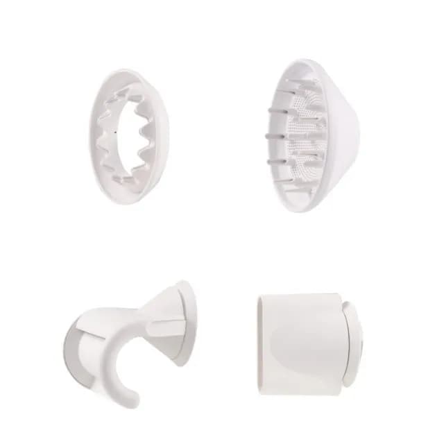 【decopop】美型負離子吹風機-原廠吹嘴4件組DP-801-001