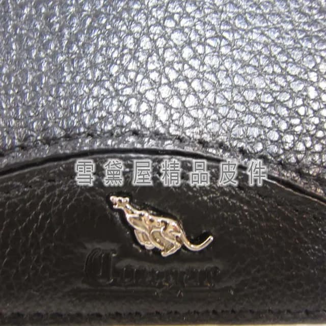 【COUGAR】情人節禮物 真皮包包  短夾進口專櫃男仕短夾100%進口牛皮革材質標準尺寸活動型證件夾