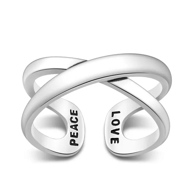 【AchiCat】925純銀戒指．食指開口戒．個性(送男生．白色情人節禮物)