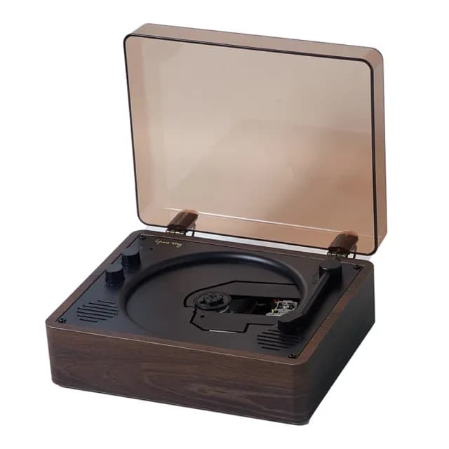 【狄倫思生活美學】木質感/CD播放機/CD播放器/藍芽喇叭/CD機/CD player(三色可選/保固一年/SG1900)