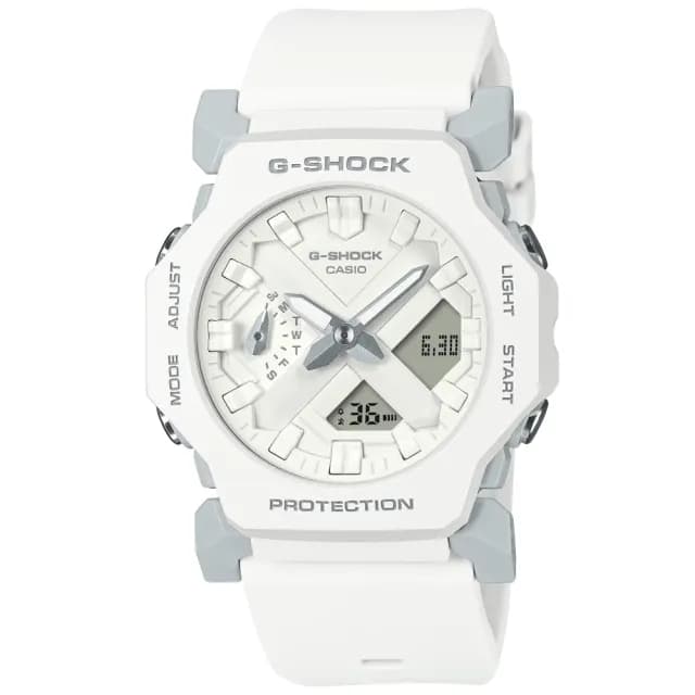 【CASIO 卡西歐】G-SHOCK 未來感 時尚雙顯腕錶 七夕 情人節 送禮 推薦(GA-2300-7A)