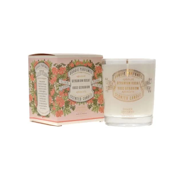 【Panier des Sens】玫瑰天竺葵  香氛蠟燭 180g(Rose Geranium)