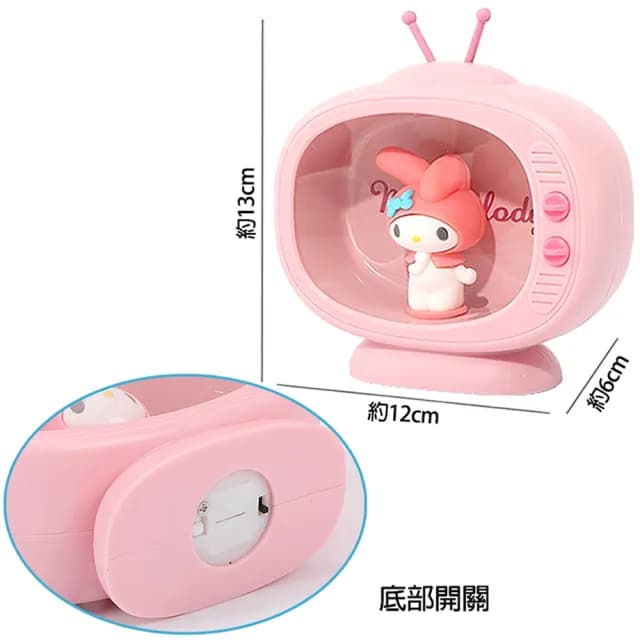 【TDL】三麗鷗LED小夜燈凱蒂貓HELLO KITTY 美樂蒂 大耳狗小夜燈擺飾 551647(生日禮物 聖誕節 平輸品)