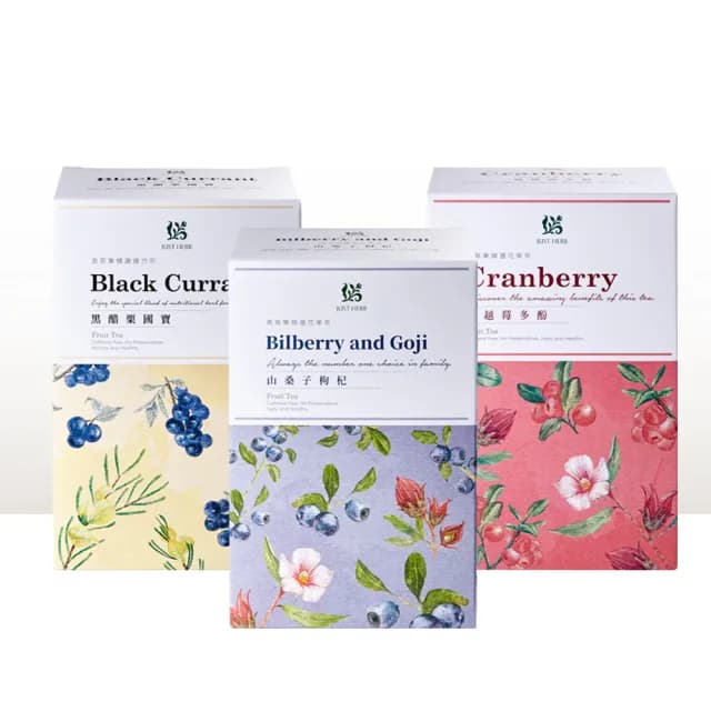 【JustHerb香草集】精選花果茶230g/盒(口味任選)