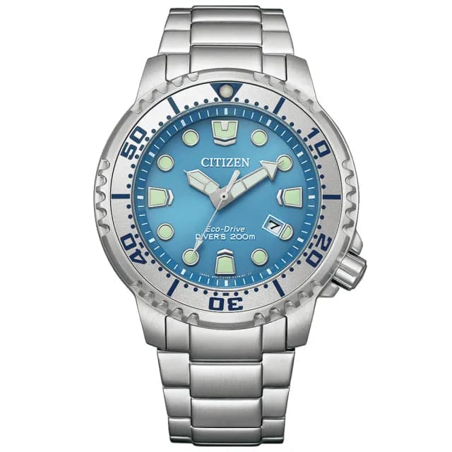 【CITIZEN 星辰】PROMASTER系列 Marine 光動能潛水腕錶 父親節 禮物 送禮 推薦(BN0165-55L)