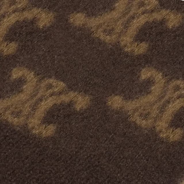 【CELINE】Celine 棕色 羊毛 圍巾(2AD2M098W19BR)