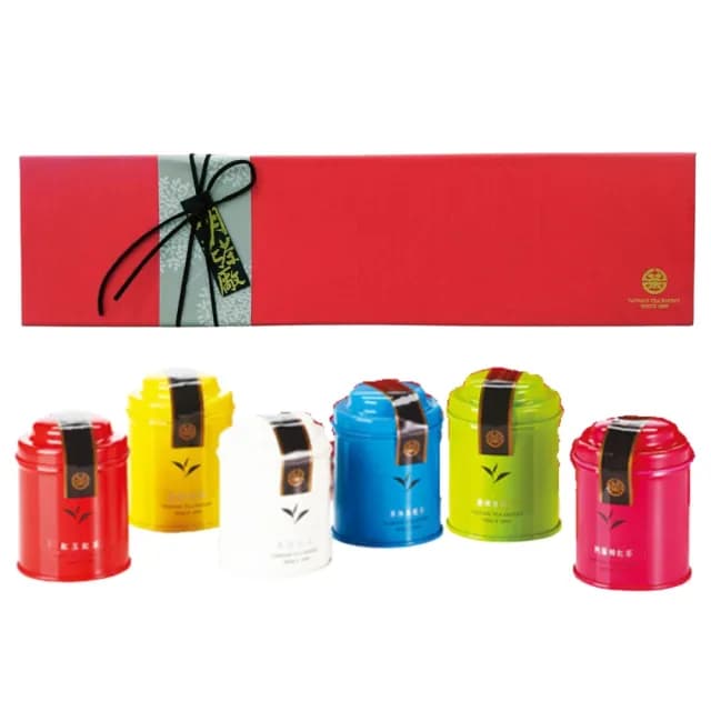 【台灣農林】官方直營 2025頂級茶葉禮盒 無毒自然農法芯芽(20gx5罐+30gx1罐/盒)