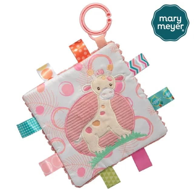 【Mary Meyer】標籤動物安撫沙沙紙-長頸鹿荳荳(響紙 彌月禮 新生兒玩伴) - momo購物網 - 好評推薦 -