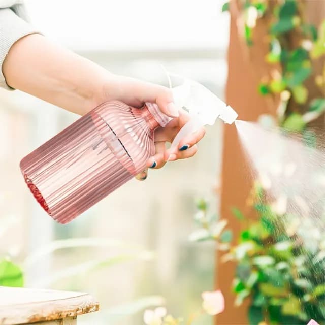 【Dagebeno荷生活】輕量化PET瓶身細膩霧化噴壺 多肉植物種花種菜盆栽澆水壺(1入)