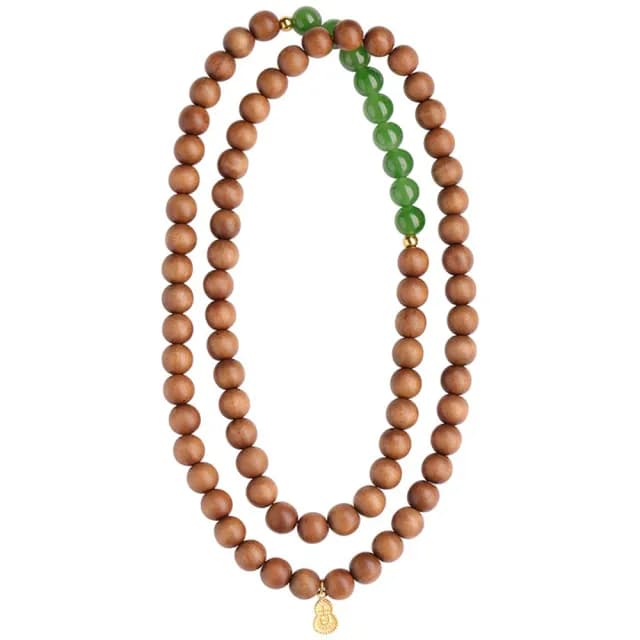 【LEEHER】老山檀香手珠 手鍊 玉手鍊 老山檀香開運手鍊 細手鍊 長輩禮物 多圈手串 平安手