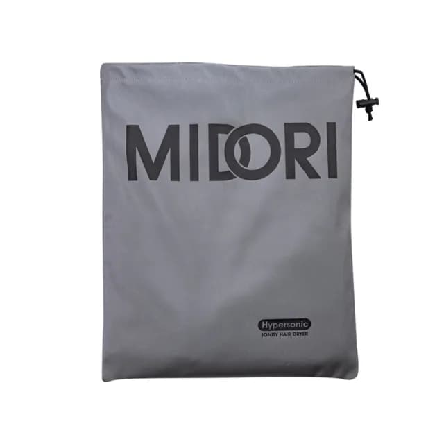 【MIDORI 美多莉】高風速溫控負離子吹風機-防潑水雙層收納袋(MDR-1420PKYC)