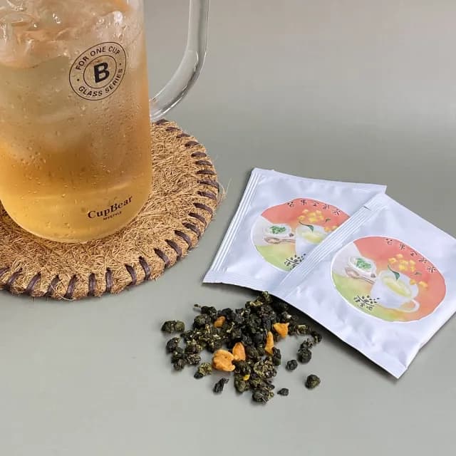 【肆食吧】芒果金萱 茶葉包 6gx10包(清爽果香 圓潤茶湯)