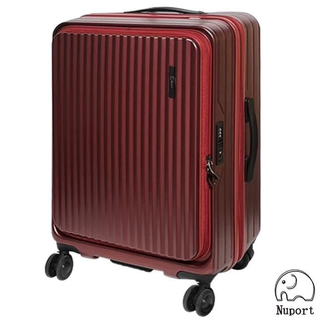 【Nuport 妮柏兒】24吋第三代極致流體系列 前開式旅行箱/行李箱(9色可選)