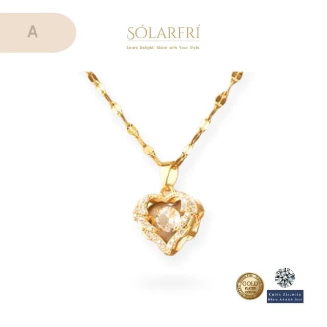 【SOLARFRi】品牌經典項鍊｜親膚女士項鏈可調鍊圍大小 附品牌禮盒包裝(閨蜜七夕生日情人女友禮物)