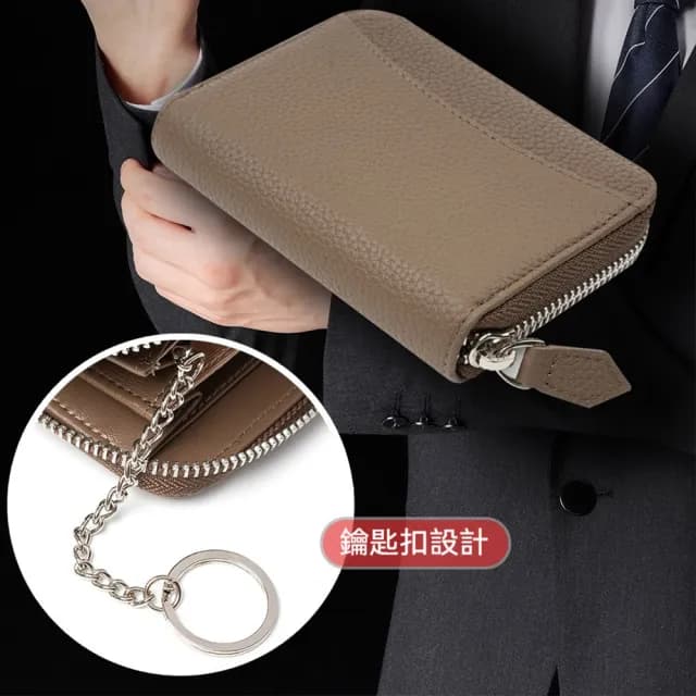 【LEEHER】雙11 零錢包/錢包/牛皮錢包/真皮包包 短夾/皮夾/錢包男/拉鍊零錢包/禮物/包包/卡夾零