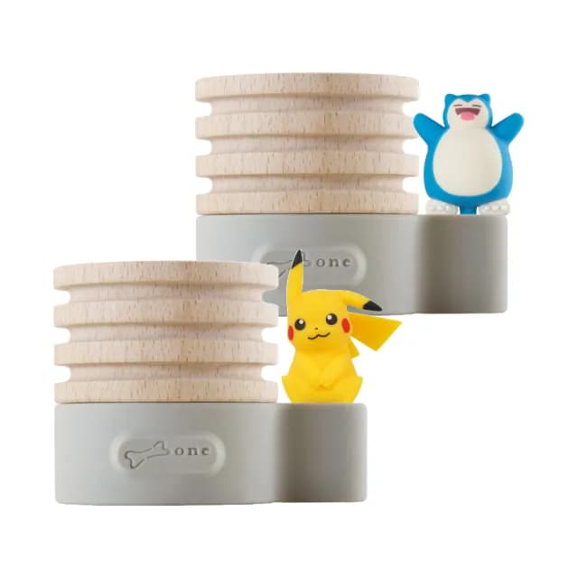 【Bone 蹦克】原木擴香台 寶可夢(擴香台 擴香 療癒公仔 聖誕交換禮物)