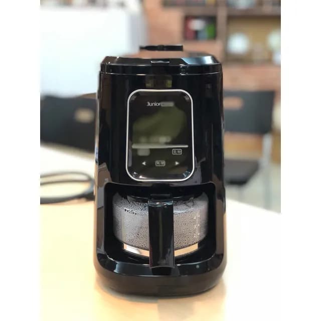 【Junior 喬尼亞】JU1441 全能美式咖啡機  全自動研磨沖煮  可預約時間  容量 600ml(全自動 / 觸控螢幕)
