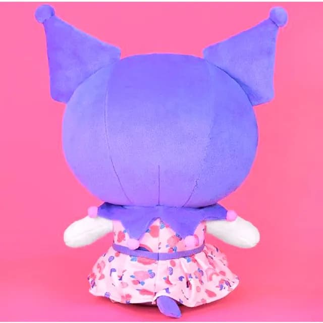 【TDL】凱蒂貓HELLOKITTY 美樂蒂 酷洛米絨毛娃娃玩偶抱枕花卉款 889594/88896(生日禮物 聖誕節)